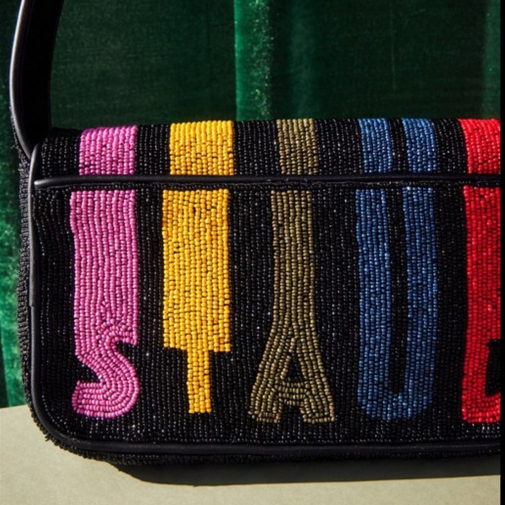 STAUD Tommy Beaded Bag